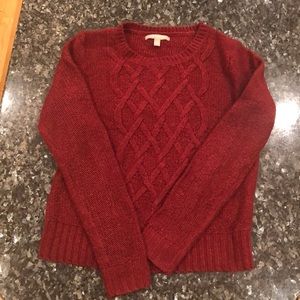 Banana Republic Maroon knit sweater